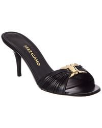 Ferragamo - Witty Leather Sandal - Lyst