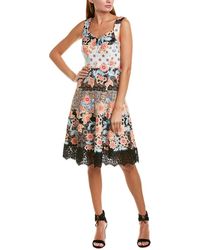 Donna Ricco A-line Dress - White