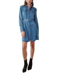 Bella Dahl - Belted Shirt Dress - Lyst