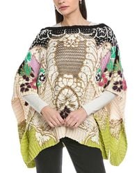 Valentino - Wool & Cashmere-Blend Poncho - Lyst