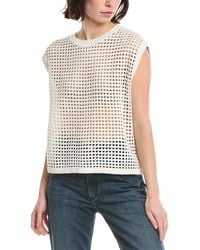 Rag & Bone - Ezra Silk & Linen-Blend Vest - Lyst