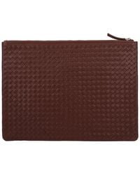 Dragon Diffusion - A4 Pochette Leather Pouch Bag - Lyst
