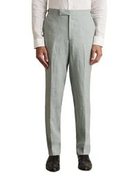 Reiss - Warner Linen Slim Mixer Trouser - Lyst