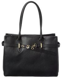 Italian Leather - Top Handle Bag - Lyst