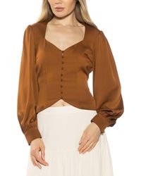 Alexia Admor - Romy Blouse - Lyst