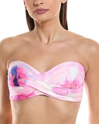 Carmen Marc Valvo - Twist Bikini Top - Lyst