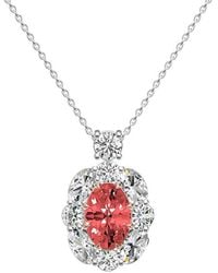 Lab Grown Diamonds - 14K 2.50 Ct. Tw. Lab-Grown Diamond Fashion Pendants - Lyst
