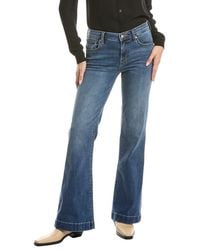 7 For All Mankind - Dojo Tailorless Atlanta Flare Jean - Lyst