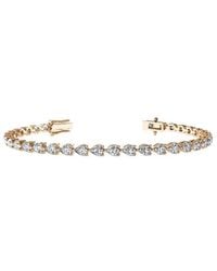 Lab Grown Diamonds - 14K Rose 16.50 Ct. Tw. Lab-Grown Diamond Bracelet - Lyst