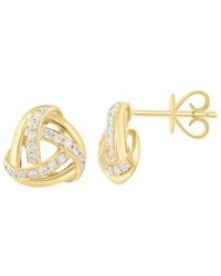 Effy Fine Jewelry - 14K 0.28 Ct. Tw. Diamond Earrings - Lyst