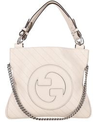 Gucci - Gg' Logo Blondie Small Tote (Authentic Pre-Loved) - Lyst