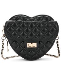 Tiffany & Fred Paris - Quilted Leather Heart-Shaped Crossbody - Lyst
