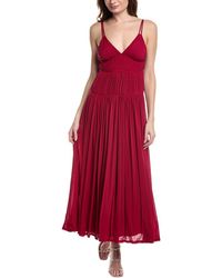 strapless open back dress Pink Multi Floral Print Cotton Zip Front Midi Dress - All Dresses