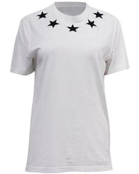 Givenchy - Star Embroidered T-shirt, Size Fr 36 (authentic Pre-loved) - Lyst