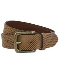 The British Belt Company Porter Leather Belt - Brown