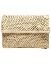 Mar Y Sol - Rhodes Raffia Clutch - Lyst
