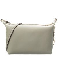 Furla - Nuvola Mini Leather Crossbody Hobo Bag - Lyst