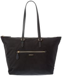 Burberry - Zip Nylon Tote - Lyst