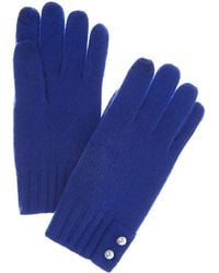 Phenix - Pearl Button Cuff Cashmere Gloves - Lyst