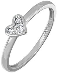Bony Levy - Mika 18K 0.15 Ct. Tw. Diamond Stackable Ring - Lyst