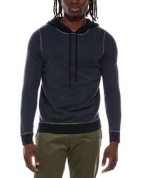 Autumn Cashmere - Colorblock 100% Cashmere Hoodie - Lyst