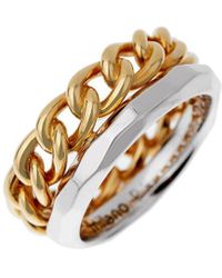 Pomellato - 18K Two-Tone Ring (Authentic Pre-Owned) - Lyst