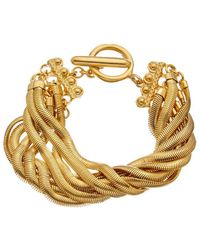 Ben-Amun - Ben-amun Cobra Plated Bracelet - Lyst