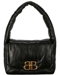 Balenciaga - Small Monaco Leather Sling Bag - Lyst