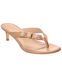 Stuart Weitzman - Julietta 50 Leather Sandal - Lyst