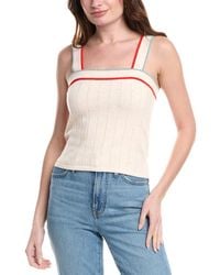 Fate - Rib Knit Wool-Blend Tank Sweater - Lyst