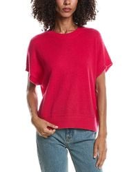 Brodie Cashmere - Stitch Detail T-Shirt - Lyst