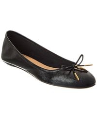Chloé - Iris Leather Ballerina Flat - Lyst