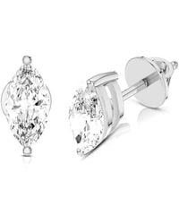 Amairah - 14K 2.00 Ct. Tw. Lab-Grown Diamond Stud Earrings - Lyst