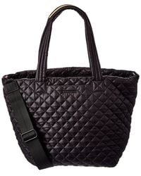 MZ Wallace - Medium Metro Nylon & Leather Tote Deluxe - Lyst