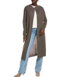 27milesmalibu - Floor Length Open Wool & Cashmere-Blend Cardigan - Lyst
