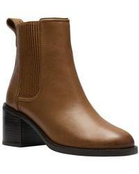 Clarks - Chamberly Top Leather Boot - Lyst