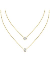Lab Grown Diamonds - 14K 2.08 Ct. Tw. Lab-Grown Diamond Necklace - Lyst
