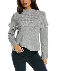 Hannah Rose - Rosebud Wool & Cashmere-blend Sweater - Lyst
