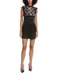 Amanda Uprichard - Carys Silk Mini Dress - Lyst