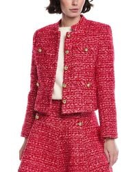 Stellah - Wool-Blend Tweed Jacket - Lyst