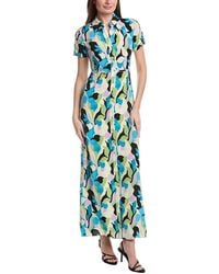 Diane von Furstenberg - Collared Silk Shirtdress - Lyst