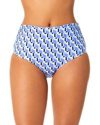 Anne Cole - Convertible Shirred Bottom - Lyst