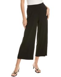 Eileen Fisher - Cropped Wide Leg Pant - Lyst