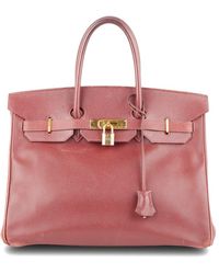 Hermès - Courchevel Leather Birkin Ghw 35 (Authentic Pre-Owned) - Lyst