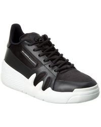 Giuseppe Zanotti - Talon Canvas & Leather Sneaker - Lyst