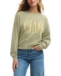 Z Supply - Ciao First Date Sweatshirt - Lyst