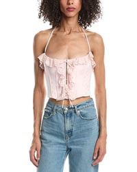 GUIZIO - Eris Lace Corset - Lyst
