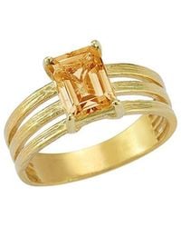 Reiss - 14k 1.50 Ct. Tw. Citrine Cocktail Ring - Lyst
