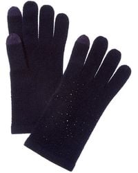 Sofiacashmere - Sofiacashmere Scattered Heat Set Cashmere Glove - Lyst