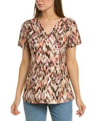 Jones New York - Moss Crepe Top - Lyst